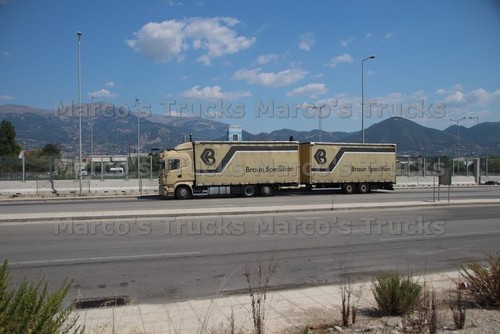 Truck photo scania drawbar - truck,