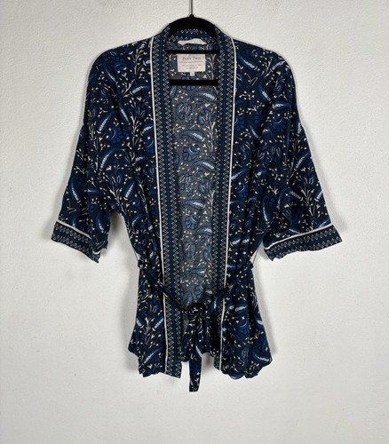 Part two blue floral print - blue,