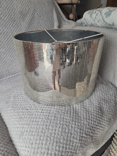 Mirrored lamp shade - , small