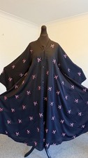 Bow Abaya Women Muslim Maxi Dress  Size 54