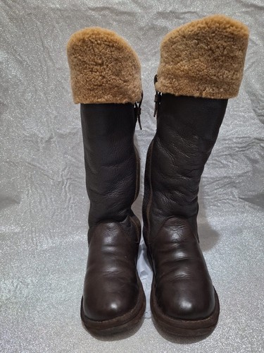 Ugg leather sherling boots - ugg,