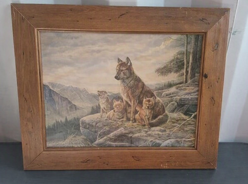 Vintage ruane manning - vintage, framed