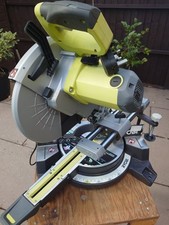 Ryobi EMS254L Compound Slide Mitre Saw 254mm.   Used A Few Times