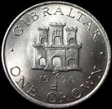 Gibraltar One Crown 1970