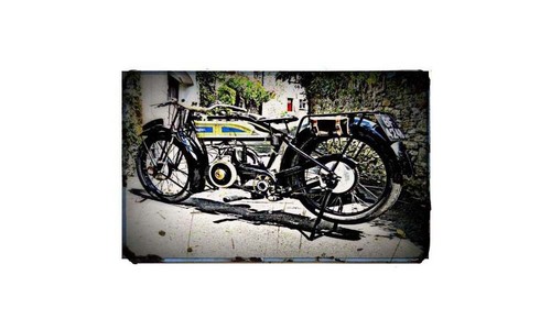 1926 douglas bike motorcycle - 1926,