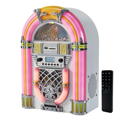Retro mini jukebox player - jukebox, cd