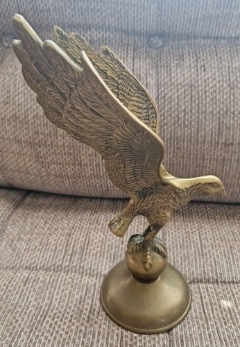 Solid brass eagle - solid,