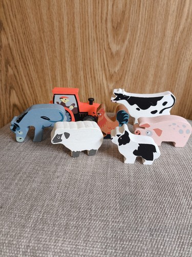 Tender leaf wooden farm animal - leaf,