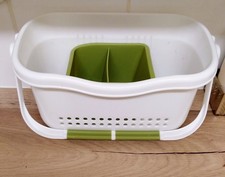 JOSEPH JOSEPH CUTLERY DRAINER green white
