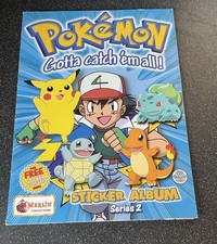 Pokemon Merlin Sticker Album