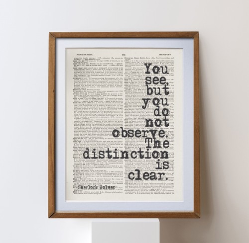 Sherlock holmes quote - holmes,