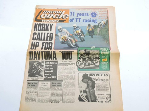 Motorcycle weekly newspaper - motorcycle,