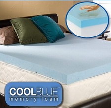 Cool blue memory - cool, foam