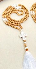 Wooden Orthodox Cross Rosary