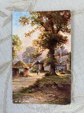 Studland, old postcard,  ‘At Studland’,