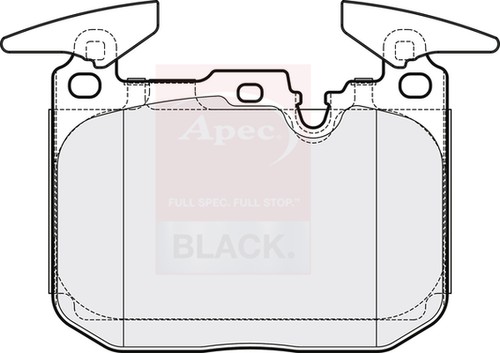 Brake pads set fits - bmw, m235