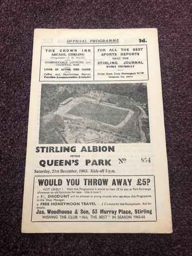 Football programme scotland - football,
