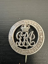 WW1 VINTAGE SERVICES RENDERED