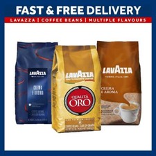 Lavazza 1KG Coffee Beans MUTLI Flavours | Qualita Rossa Crema Aroma Super Crema