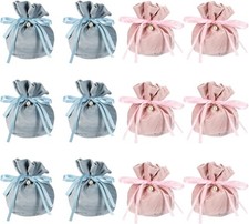 Flannel Drawstring Gift Bags