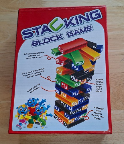 Stacking block game - block,