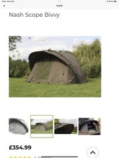 Nash Scope Bivvy  With Ground