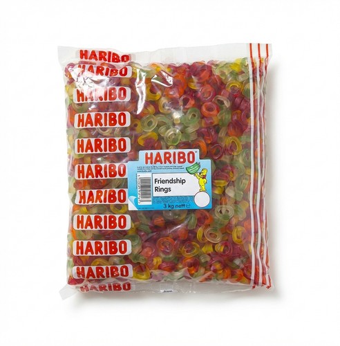 3kg haribo friendship - haribo, rings