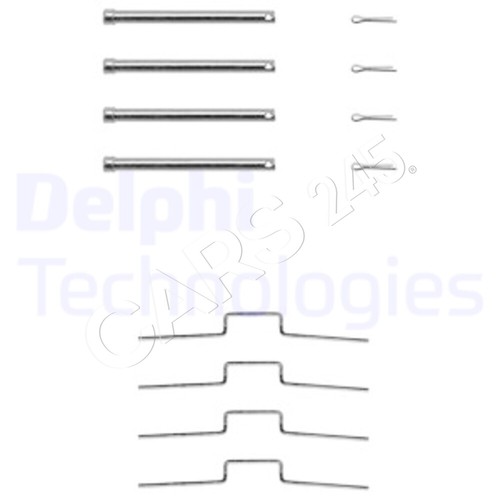 Delphi disc brake - disc, pad