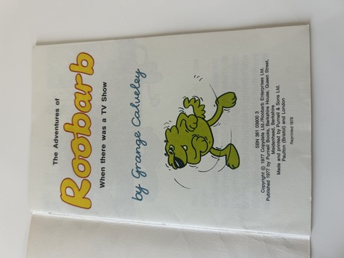 The adventures roobarb when - adventures, of