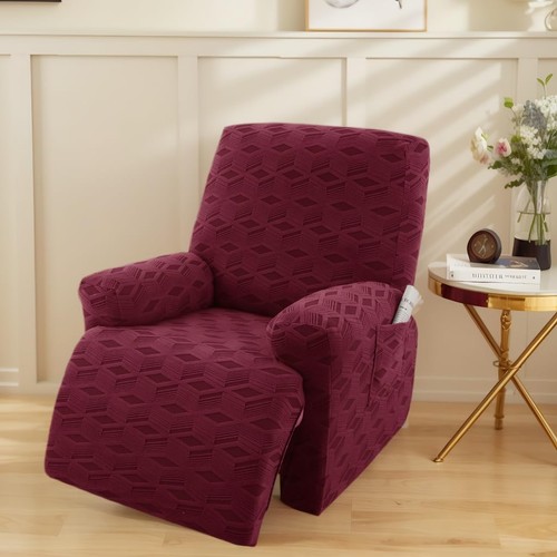 Velvet recliner slipcover - velvet,