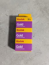 2x Kodak Gold 200 35mm Film 36