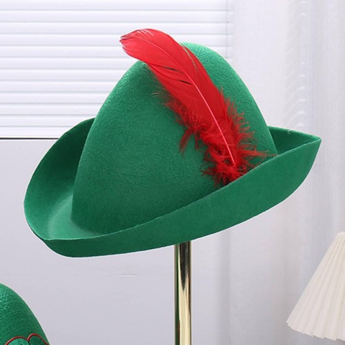 Felt robin hood hat - felt,