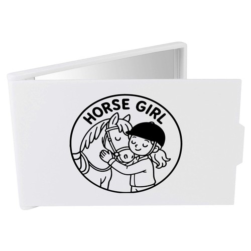 Horse girl compact makeup - 'horse, girl'