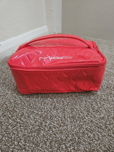 Mac red makeup bag - mac,