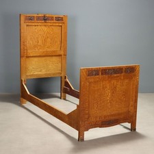 Antique Single Bed Art Nouveau