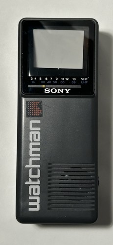 Vintage sony watchman black - vintage, &