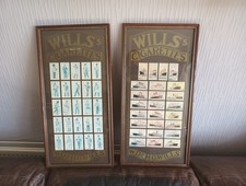 wills's cigarettes cards full sets X 2 Framed Sets