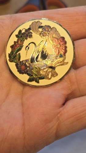Vintage cloisonné enamel - vintage,