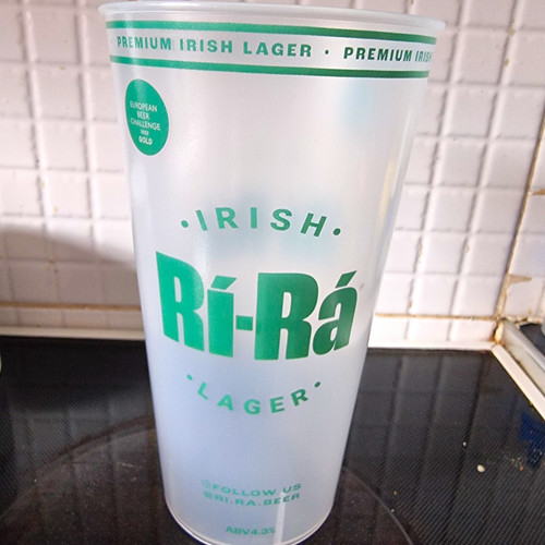Rá irish lager plastic - ri-rá,