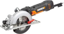 WORX WX439 500W 120mm Worxsaw XL Compact Circular Saw x3 Blades & Case