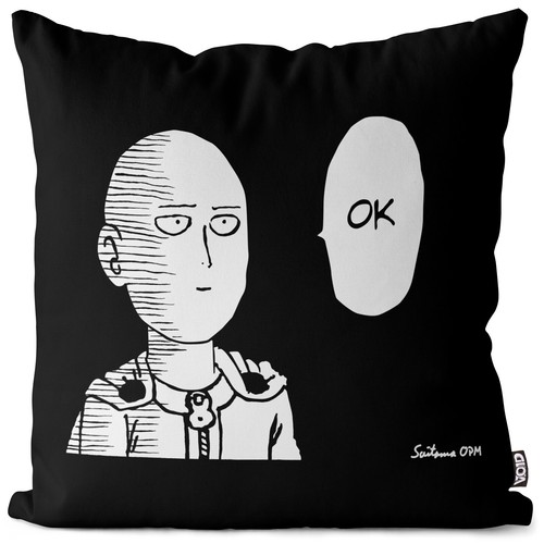 Saitama manga cushion cover - saitama,