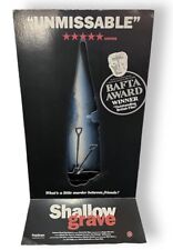 Shallow Grave U.K. Movie Promo Video Store Standee Video Rental Display