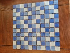 Luxury Mixed Blue Glass Mosaic