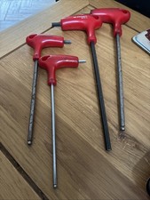 Facom T- Handles Torx Hex Key Set TZ And TZS, Quality Mechanics Tools, VGC.