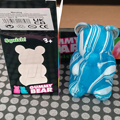 Squish blue white - squish!, blue/white