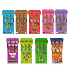 Millions Sweets Tubes 12 x 55g