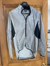 Men’s Trespass Reflective Rain Jacket Running Cycling Medium 38-40