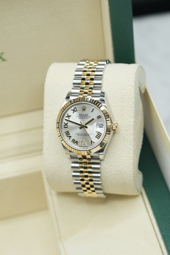 Ladies steel gold rolex - gold,