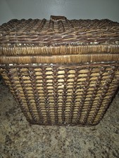 Vintage wicker trunk style - vintage,