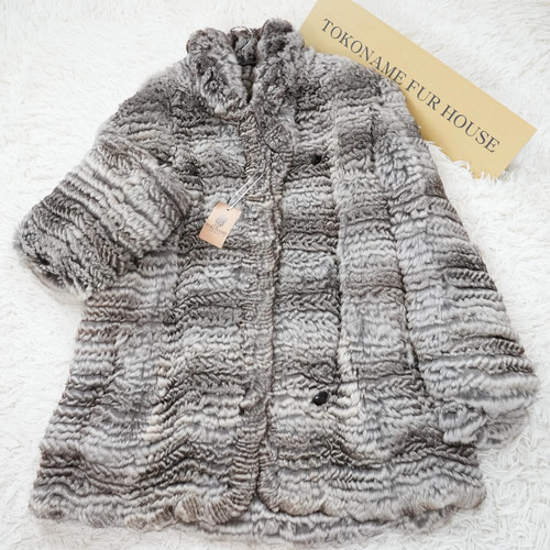 Yarn chinchilla fur coat - chinchilla,